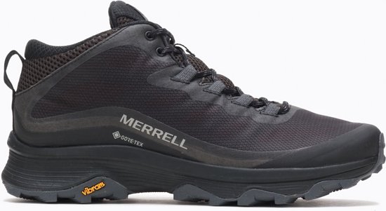 Chaussures de randonnée Merrell Moab Speed Mid GTX pour hommes - Zwart - Taille 44