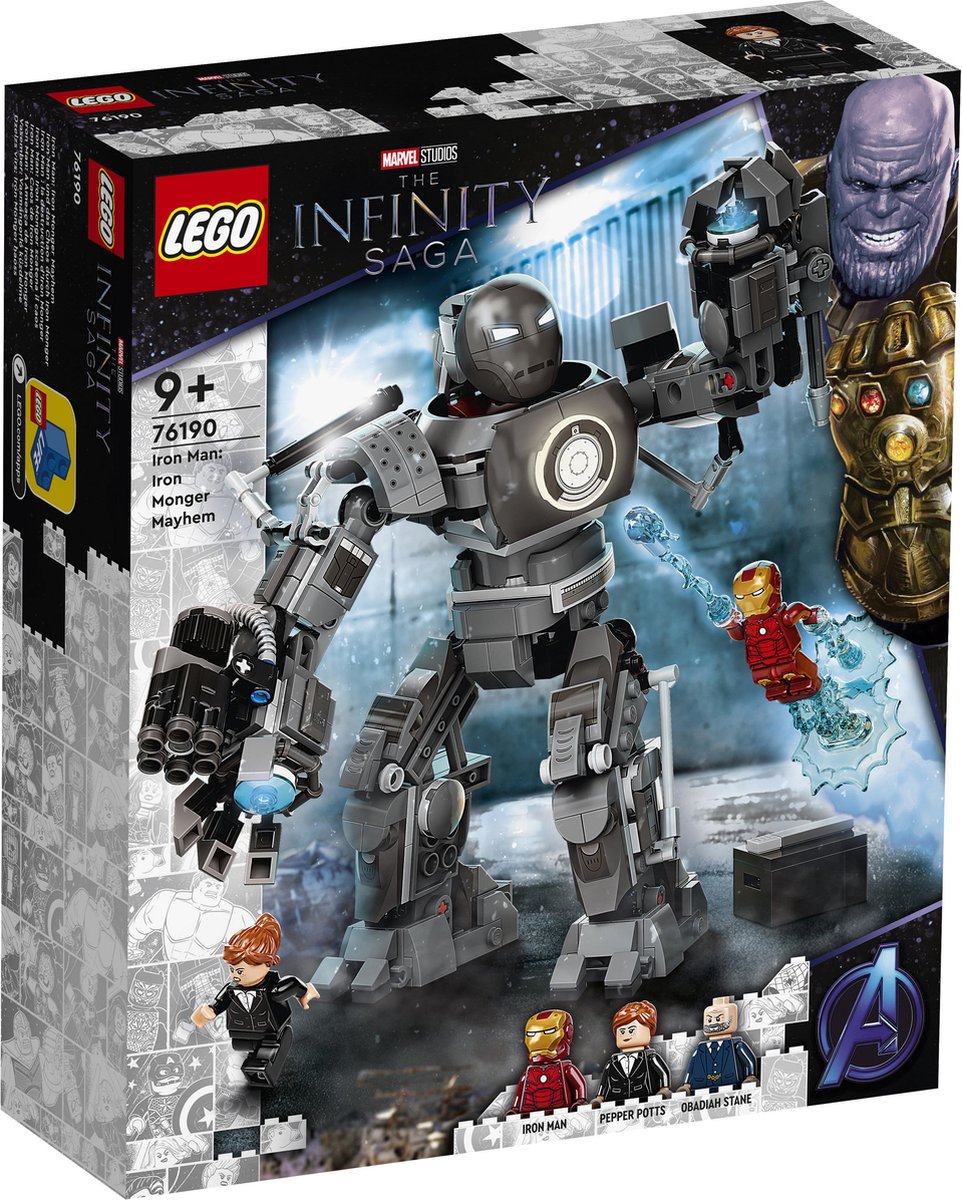 LEGO Super Heroes Iron Man: Iron Monger Mayhem 76190 — afbeelding 8
