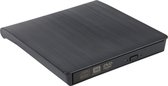 Externe DVD speler &  Brander - Highspeed DVD speler en CD speler voor Windows, Linux & Mac – USB C & USB 3.0 - Plug & Play - Zwart
