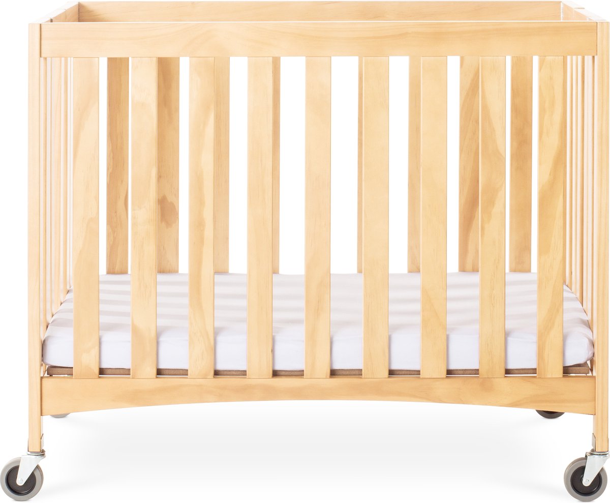 Foundations Travel Sleeper inklapbaar babybedje van hout - met wieltjes -  incl. matras | bol