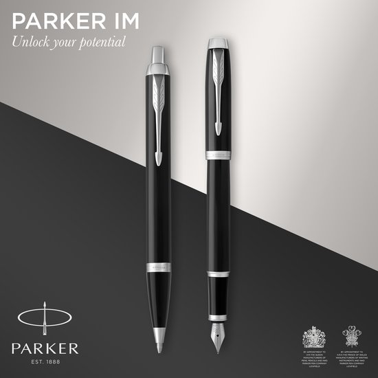 Coffret Parker IM Black GT (stylo bille et stylo plume)