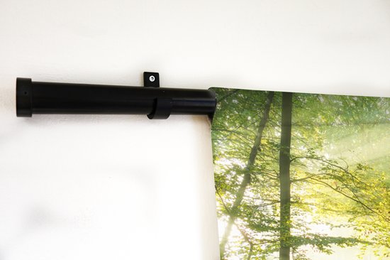 Tapisserie - Tapisserie - Soleil - Forêt - Arbres - Nature - Automne - 180x120 cm - Tapisserie