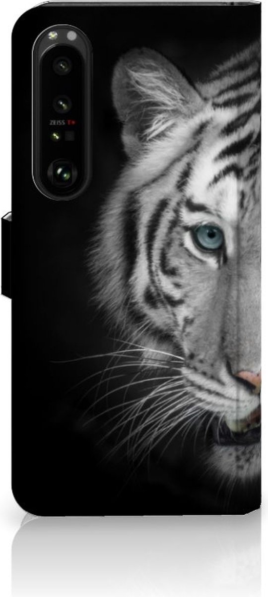 Sony Xperia 1 IV Telefoonhoesje met Pasjes Tijger