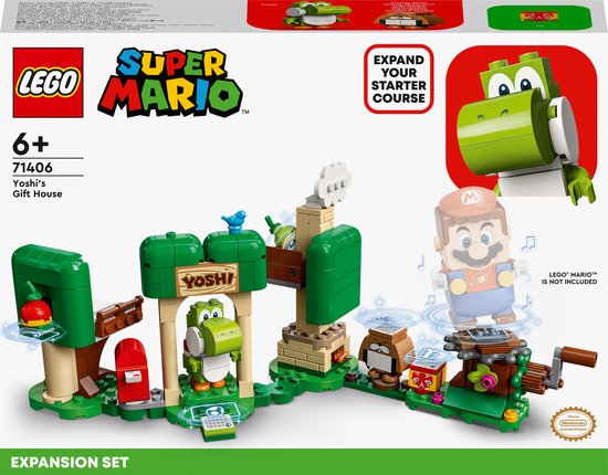 LEGO Super Mario Uitbreidingsset: Yoshi’s cadeauhuisje – 71406