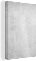 Tableau sur toile Béton - Grijs - Ciment - Industriel - Structure - 40x60 cm - Décoration murale
