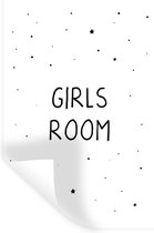 Muursticker kinderen - Muurdecoratie meisjeskamer - Quotes - Girls room - Meisjes - Kind - Spreuken - 60x90 cm - Kamer decoratie - Zelfklevend behangpapier - Stickerfolie