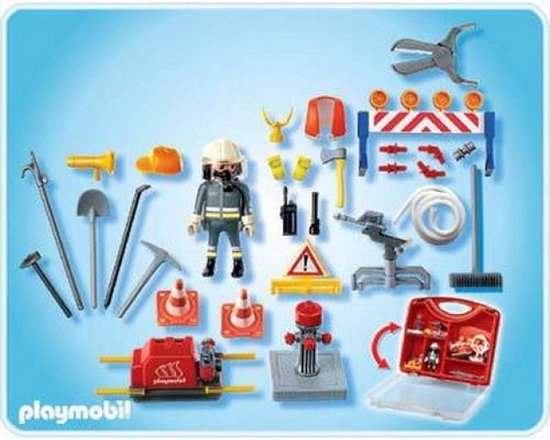 Foto: Playmobil 4180 brandweer koffer