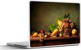 Laptop sticker - 11.6 inch - Rustiek - Mand - Fruit - Stilleven - 30x21cm - Laptopstickers - Laptop skin - Cover