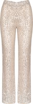 Sequins trousers silver