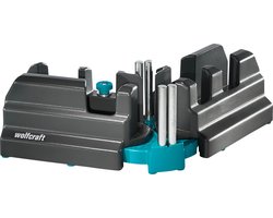 wolfcraft - Zweihaak en Verstekbak - 2-in-1-product voor plinten zagen - Overzet plinten - 70mm - 6948000
