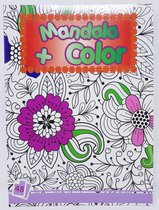 Mandala kleurboek voor volwassenen - 4 assorti - 48 bladzijden met mooie mandala platen
