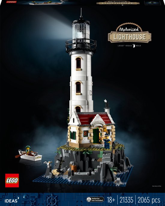 LEGO Ideas Gemotoriseerde vuurtoren - 21335