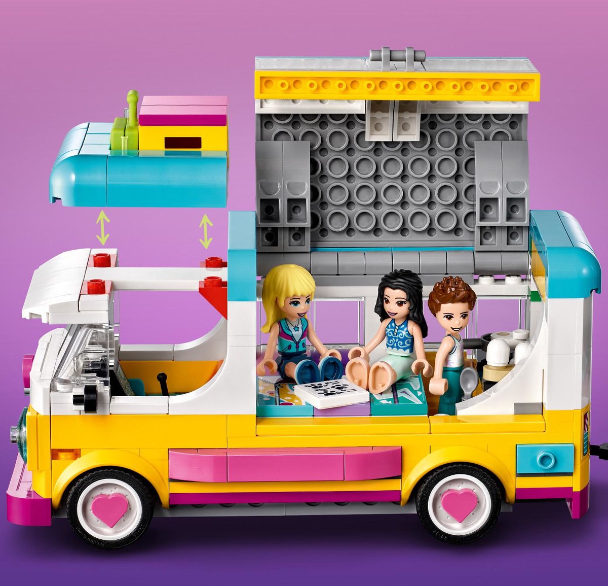 LEGO CAMPING CAR+VOILIER FRIENDS 