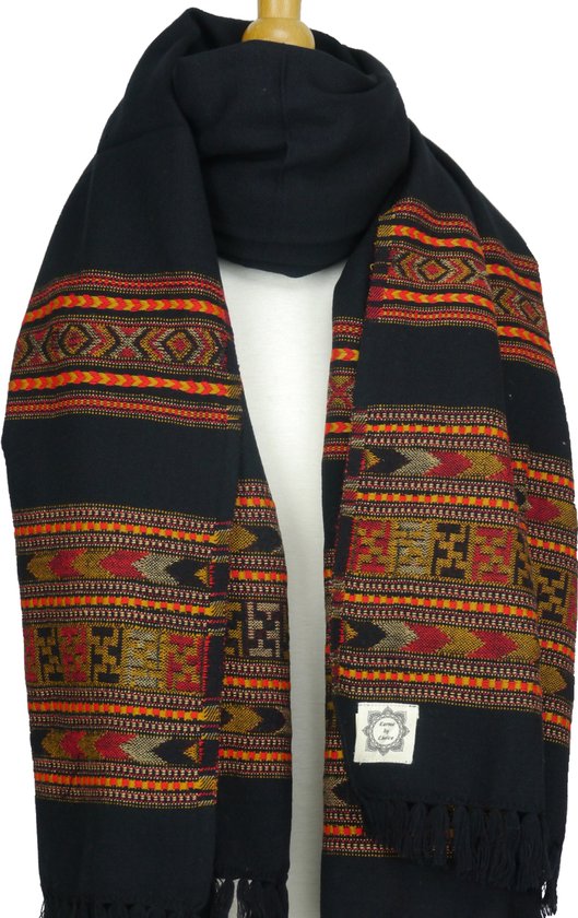 Echarpe en laine de yak - couverture chaude en laine de yak - très grand  châle -... | bol.com