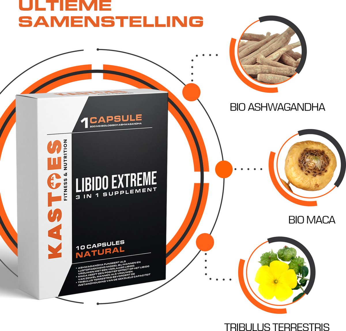 Kastoes Libido Extreme Natuurlijke Erectiepillen Viagra Kamagra Vervanger Bol Com