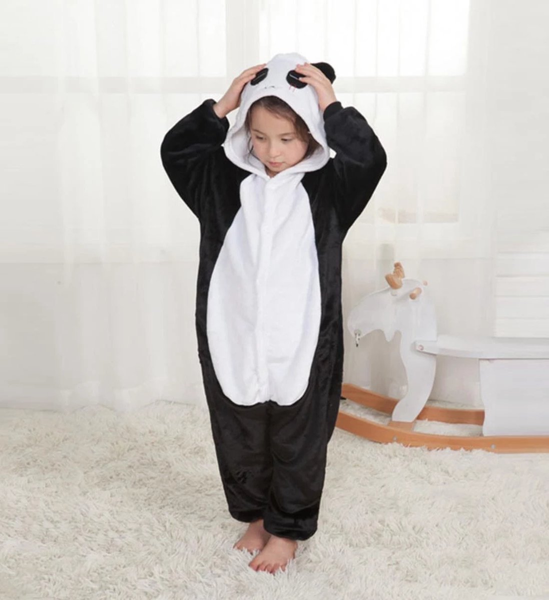 Onesie Panda Maat 86 92 Verkleedkleren Kostuum Carnaval Jumpsuit Pyjama . bol