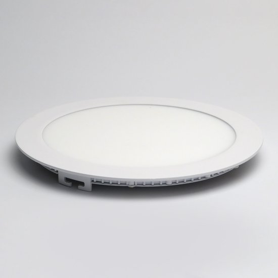 2x Dimbare LED Inbouw Downlight - 24W - Ø300mm - 6000K Koud witlicht ...