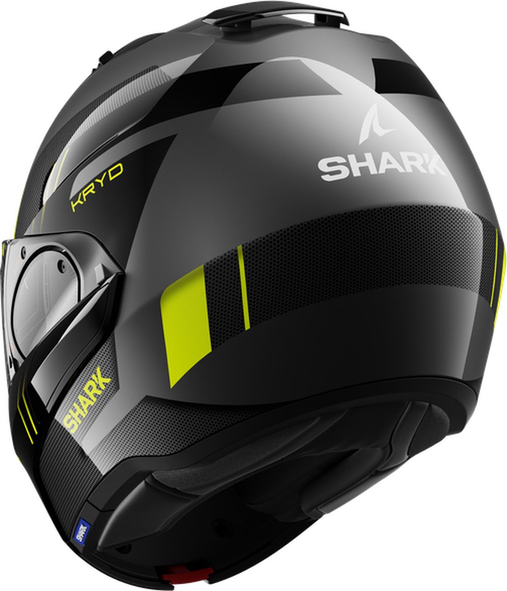 Casque Shark EVO ES System Kryd mat anthracite bleu rouge L 59-60