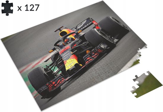 Puzzel Max Verstappen - 127 stukjes - Red Bull Racing - F1 - Formule 1 - Puzzelen- Sinterklaas - Kerst - Cadeau