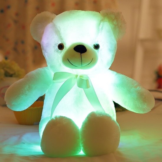 Ourson Lumineux Wit LED bol