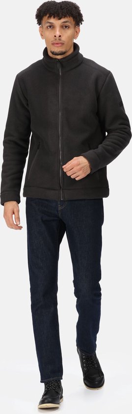 The Regatta Garrian Ii Bomber Jacket - Homme - Avec doublure en tissu Sherpa - Gris clair