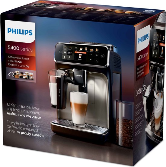 Philips EP5447/90 Machine Espresso automatique Séries 5400 LatteGo