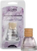 LORIS - Autoparfum - Autogeur - Auto Luchtverfrisser - Auto Geurverfrisser - Lavender & Musk - 10ml