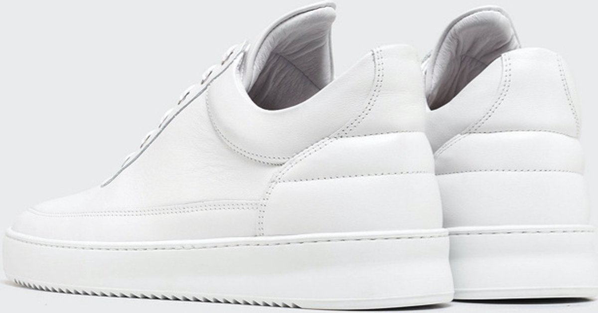 Low top ripple nappa all white deals