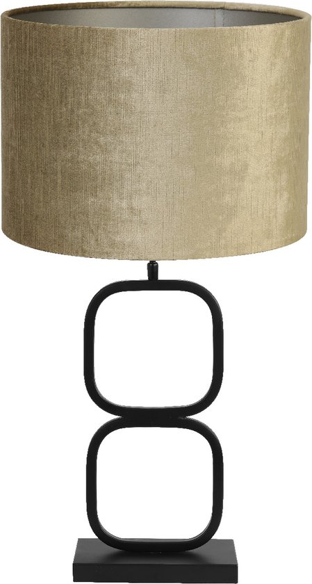 Light & Living Tafellamp Lutika/Gemstone - Ø30x67cm - Woonkamer - Slaapkamer