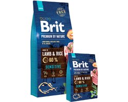 Voer Brit Premium by Nature Sensitive Lamb Volwassen Lam 3 Kg