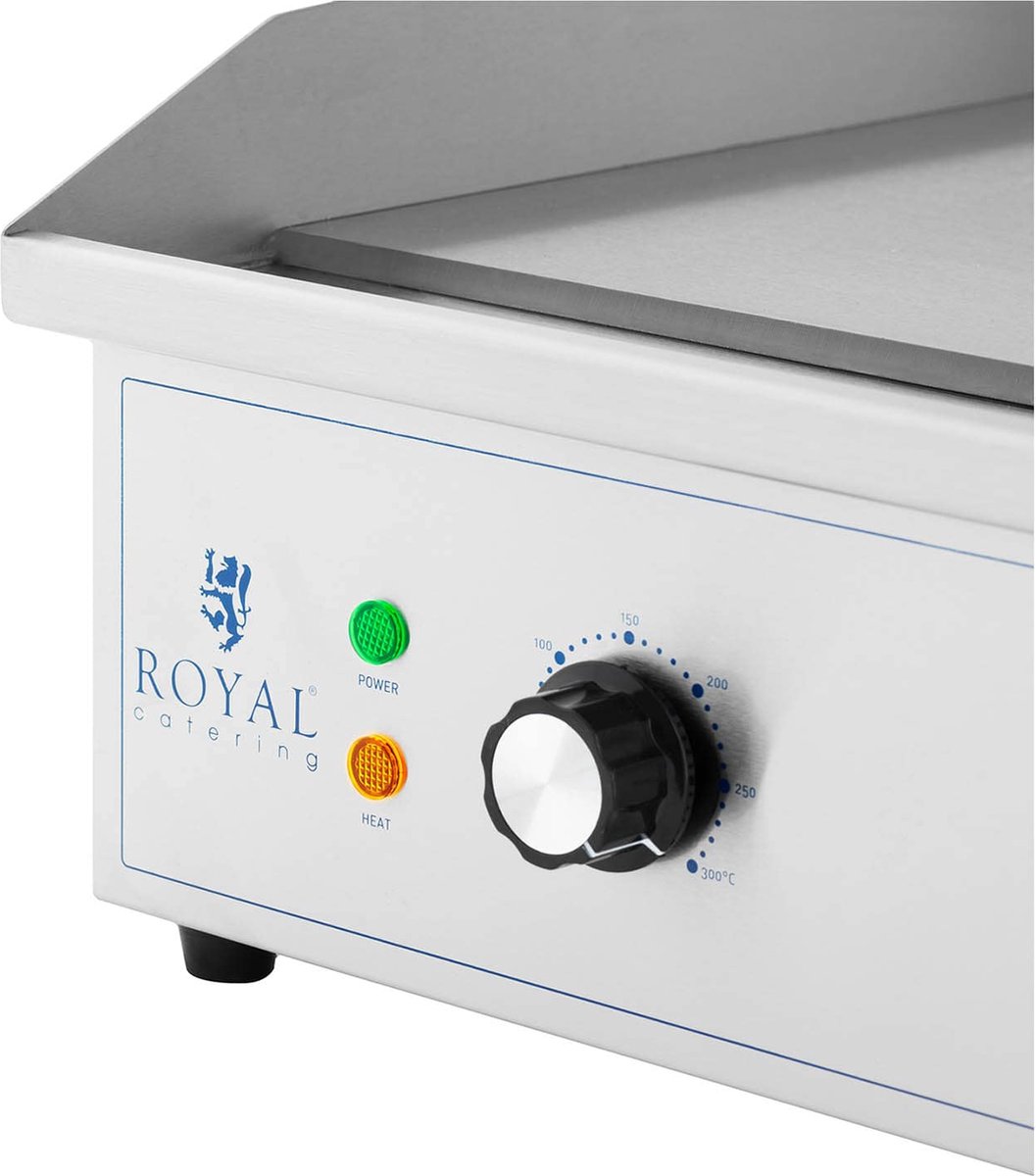 Royal Catering Elektrische grillplaat 727 x 420 mm Flat 4 400 W