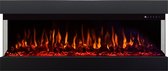 Driezijdige sfeerhaard met verwarming Magnific - 183cm