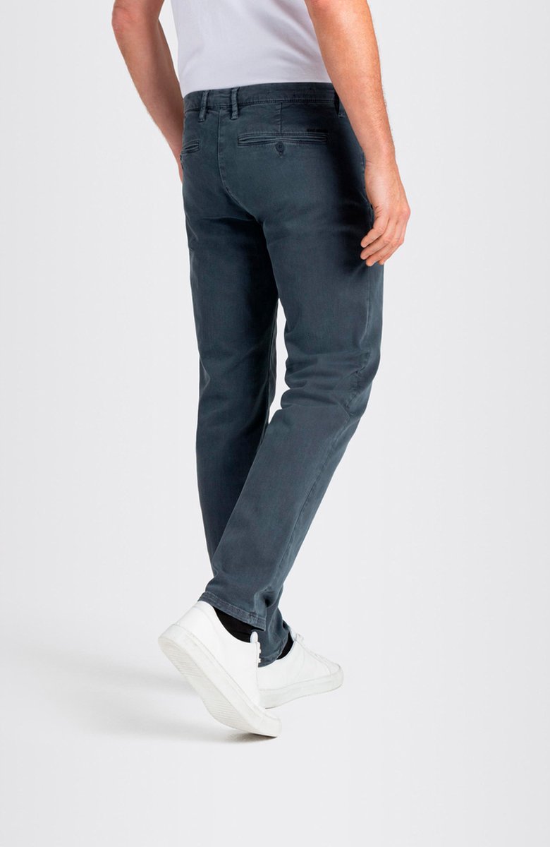 Mac katoenen broek blauw