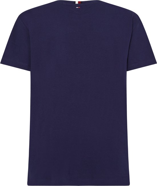 Tommy Hilfiger Heren T-shirt Blauw maat XL | bol.com