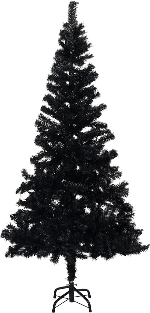 Prolenta Premium - Kunstkerstboom met standaard 120 cm PVC zwart