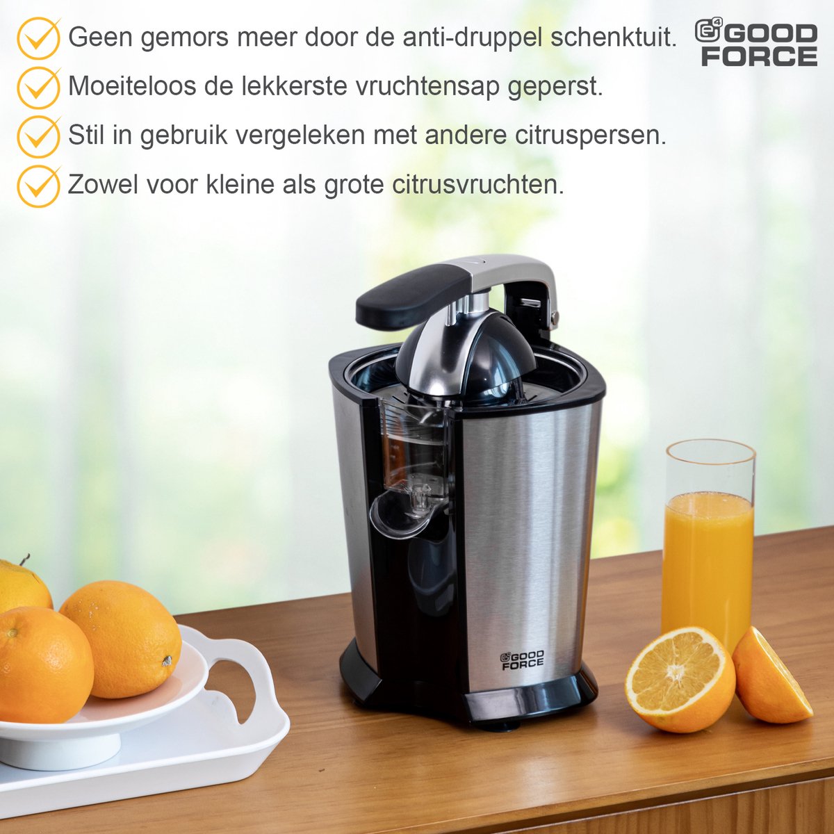 GoodForce Citruspers - Elektrische Sinaasappelpers thumbnail 2