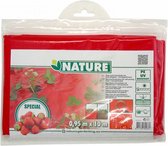 Nature - Kweekfolie voor aardbeien - 0,95 x 10m - Rood - uv-bestendig - groeifolie