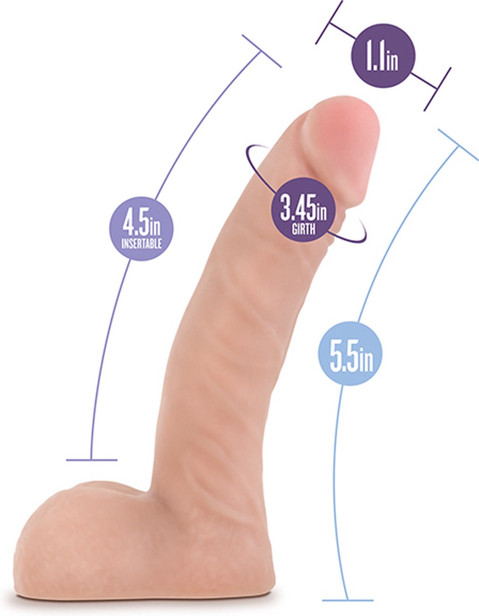 Goedkoopste Blush Dildo Love Toy X5 BASIC X5 BEIGE
