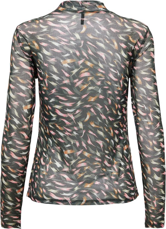 Onlemma L S High Neck Top Black
