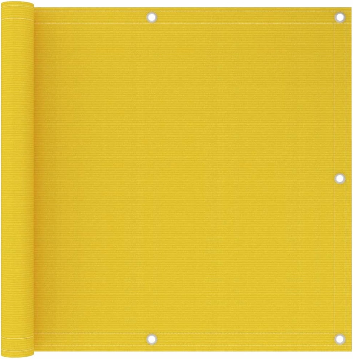 Prolenta Premium - Balkonscherm 90x600 cm HDPE geel