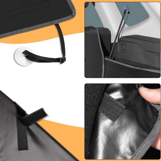 Protection de coffre Kingsleeve - Universal 600D Oxford - Zwart