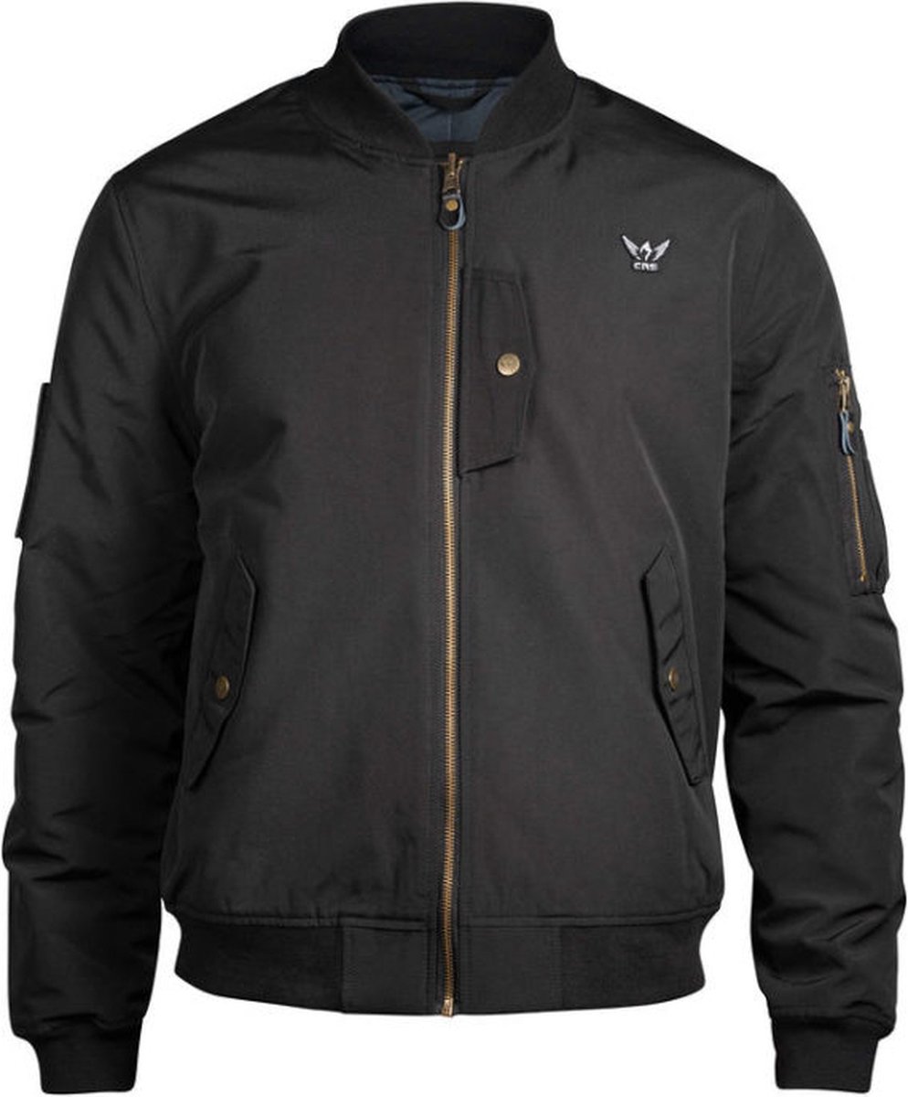 Corypheus Zwart Bomber Jacket - Large