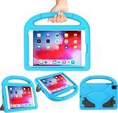 Tablethoes Geschikt voor: Apple iPad Mini 6 / Apple iPad Mini 2021 8.3 inch - A2567 / A2568 / A2569 Siliconen hoes voor kinderen Schokbestendig hoesje met handvat en standaard - blauw