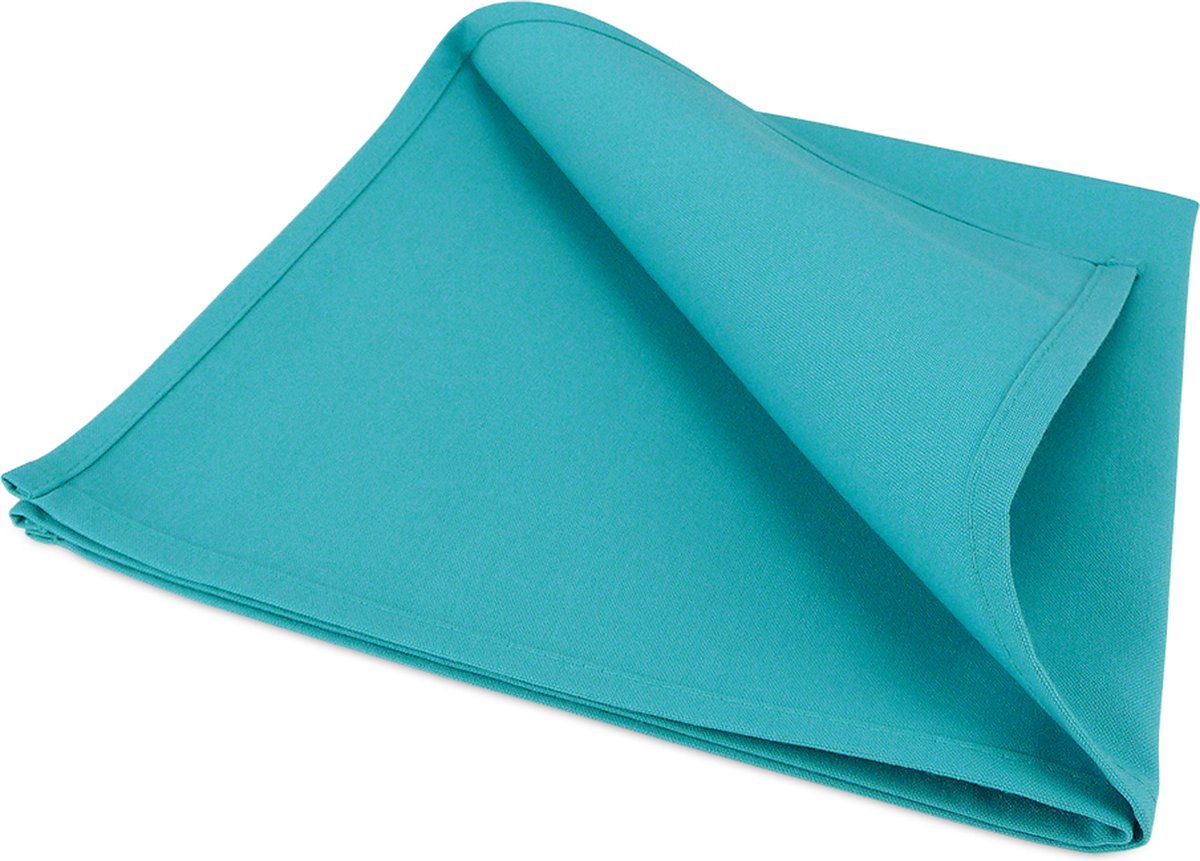 Treb Horecalinnen Servetten 4 Stuks Turquoise 51x51cm - Treb SP