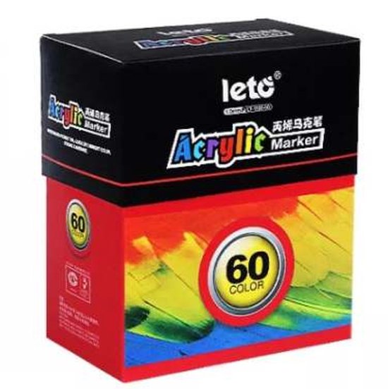 Acrylmarkers 108 Kleuren, Fijne Punt, Vervaagt Niet