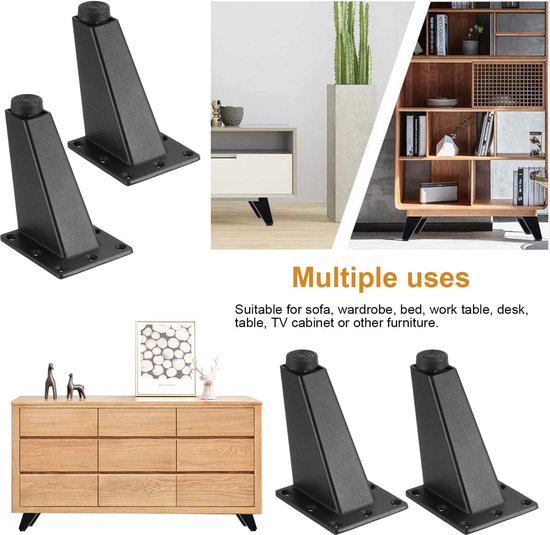 Meubelpoten – Furniture legs set – Bankpoten - Meubelvoeten -  Poten voor Meubels