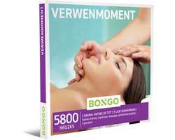 Bongo Bon - Verwenmoment Cadeaubon - Cadeaukaart cadeau voor man of vrouw | 5800 wellnessarrangementen: massage, manicure, kappersbezoek en meer