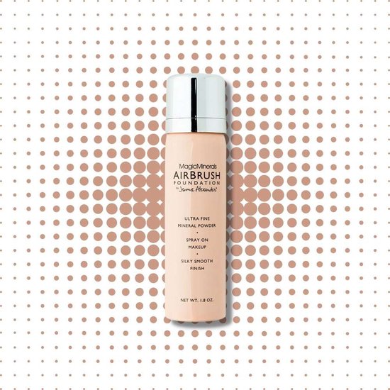 Magic Minerals AirBrush Foundation by Jerome Alexander – Warm/Beige –  Foundation