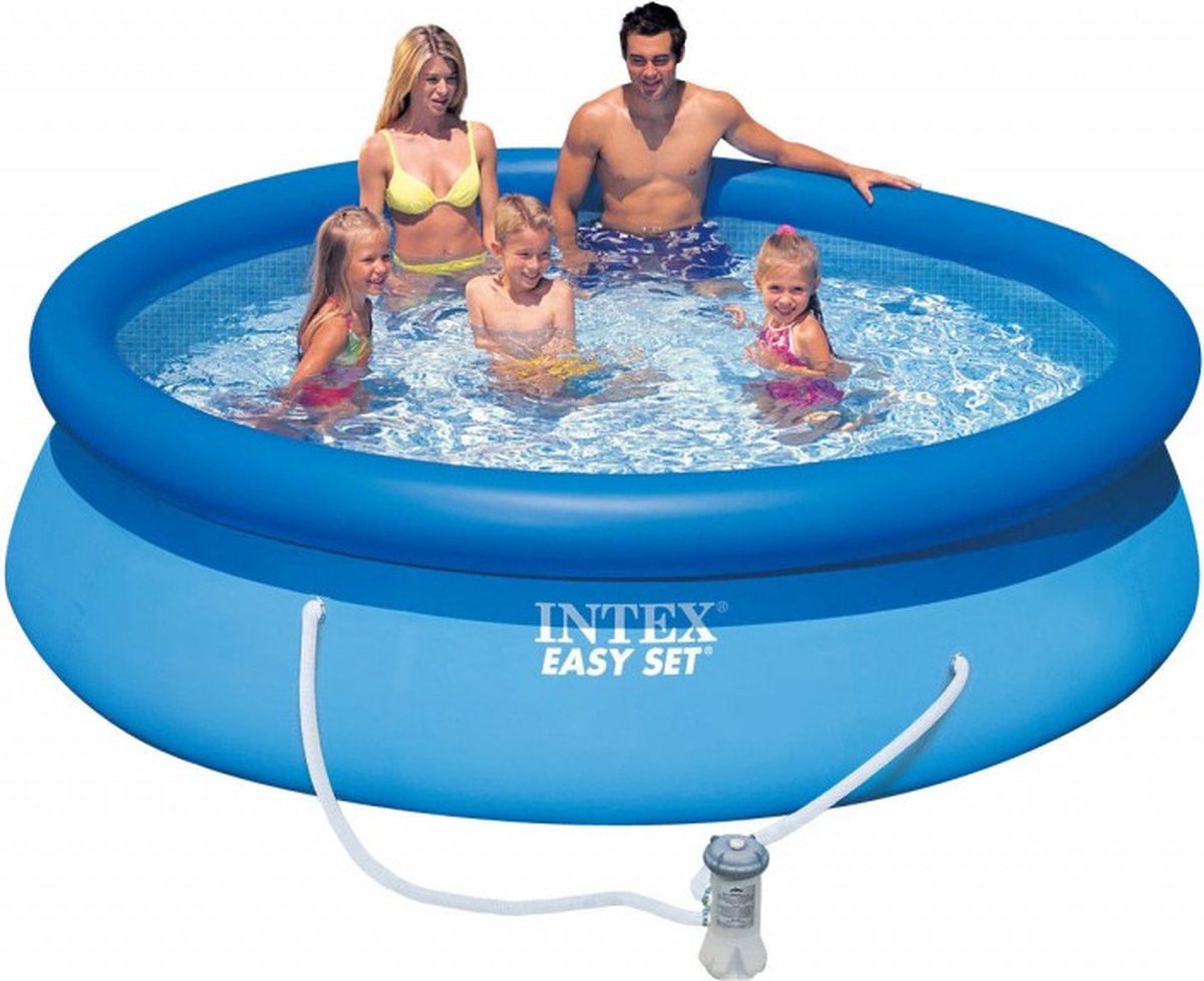 spons Weigeren kortademigheid Intex Easy Set zwembad 244 x 61 cm met filterpomp | bol.com