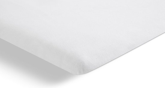 Beter Bed Select Hoeslaken Jersey voor splittopper - 180 x 200/210/220 cm - Wit